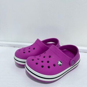 Crocs Kids Crocband Clogs‎ Sandals Slip on Sandals Size C 6/7